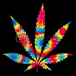 hippie weed leaf