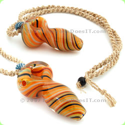 necklace glass pipe