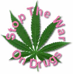 pot leaf war on drugs