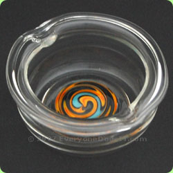 swirled ashtray